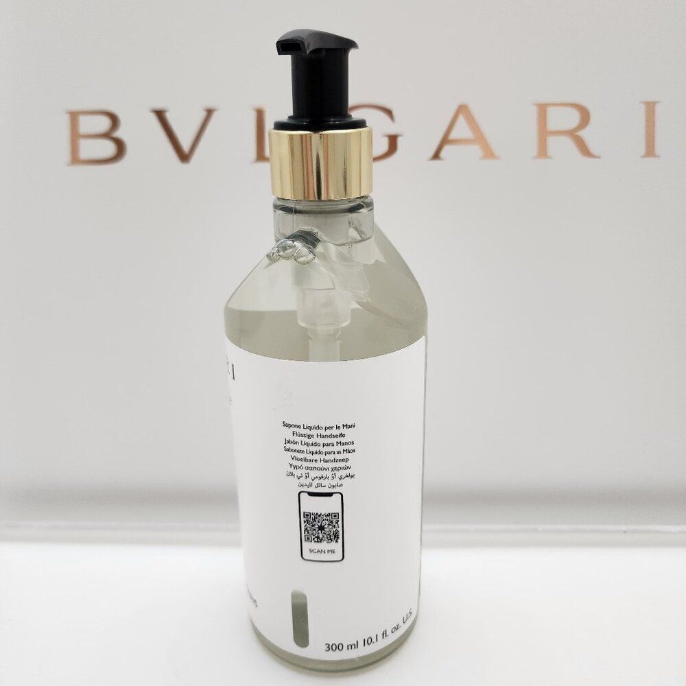 BVLGARI White Tea Liquid Soap 10.1 FL. OZ / 300ml - Picture 3 of 3